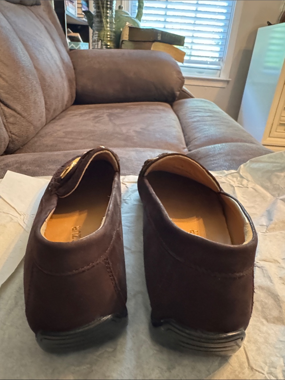 ROBERT ZUR PERLATA  DRIVING MOCCASIN Size 10M - Picture 4 of 6